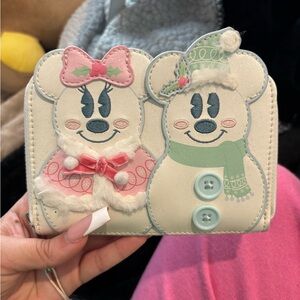 Disney Kids Wallet - Pink and Green